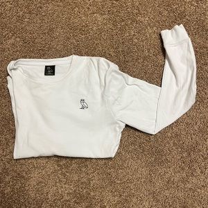 OVO Men’s White Long Sleeve in Size Small